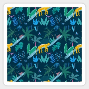 Jungle Leopard Sticker